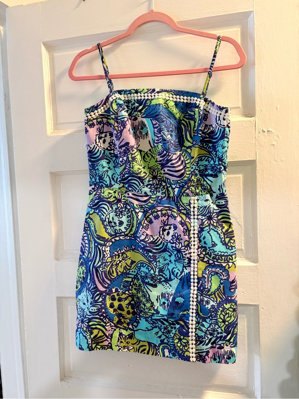 Lilly Pulitzer Girls One-Piece Dress in Blue, Green, Purple